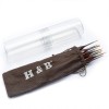 H & B 12 unids / set pincel de dibujo de pluma de línea de gancho para acuarela y pintura al óleo plumas detalle herramientas de pintura artística