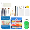 H&B China art supplies 24 colors  watercolor paint set for painting