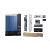 H&B 33pcs Sketching Pencils Set For Beginners sketching pencils