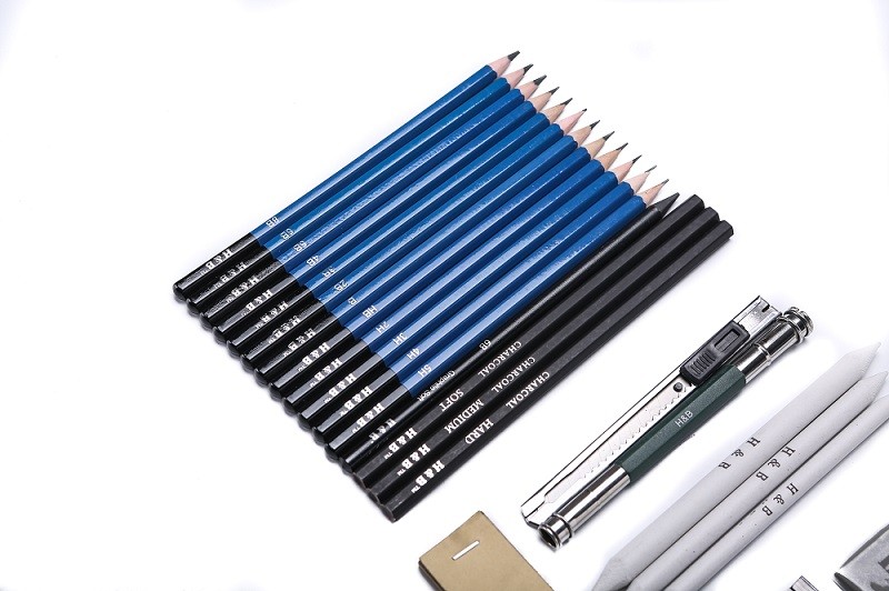 Buy YXSH Professional Sketch Kit - 33 Pieces, Art sets and accessories