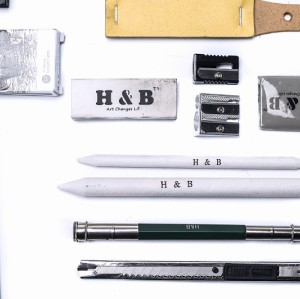 H & B 48 pcs drawing art pencil kit