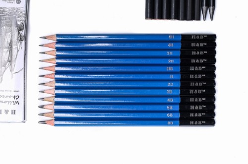 H & B 48 pcs drawing art pencil kit