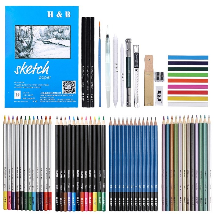 рисунки цветными карандашами