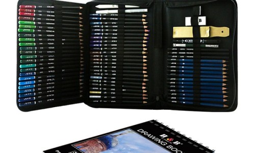 H & B new colored pencil set online