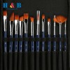 H & B 13 pcs brush set europe  colored pencil kit