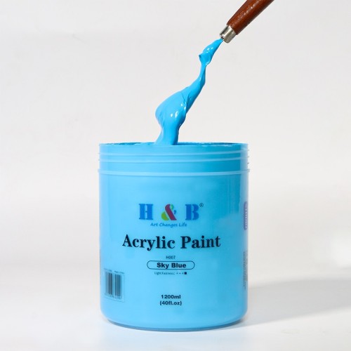 H&B 1200ML Professional acrylic paint pouring for wholesale