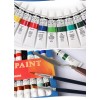 H & B 38 acrylic paint set for kids paint brushes