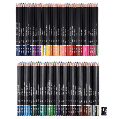 Kit de lápices de color al óleo 72 de alta calidad H&B