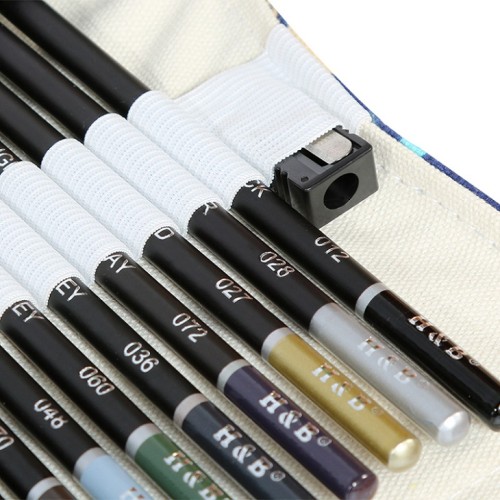 H&B high quality 72 oil color pencil kit colored pencil art