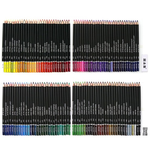 Набор масляных цветных карандашей, 120 шт. Набор цветных карандашей