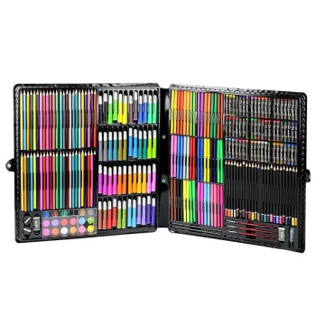 H&B 228pcs professional art supplies drawing set for children color pencil drawing for kid