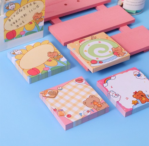 H&B Office School Custom Sticky Notes drawing pad painting with pads for kid