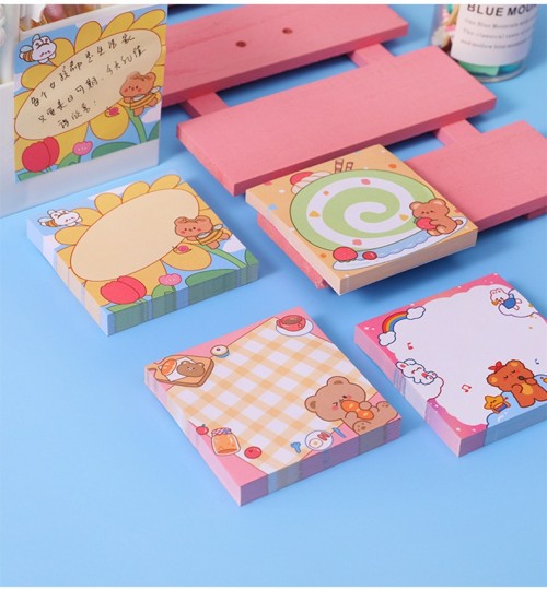H&B Office School Custom Sticky Notes drawing pad painting with pads for kid