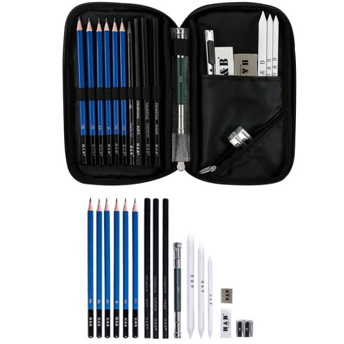 H & B sketching pencil art set for artist