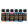 13-pcs metallic acrylic pouring paint set for drawing fluid acrylic painting