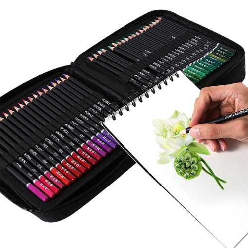 H&B Art oil color pencil set 114pcs colors pack suitable for children, and beginners gifts