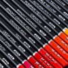 H&B 精装 180 色原木色铅笔美术套件带盒彩色铅笔套装