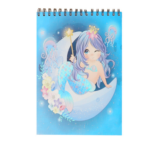 A4 coil Waterproof Marker Paper Pad with 50 sheets easy drawing for kids