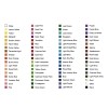 Lápices de colores al óleo profesionales con 50/72 colores