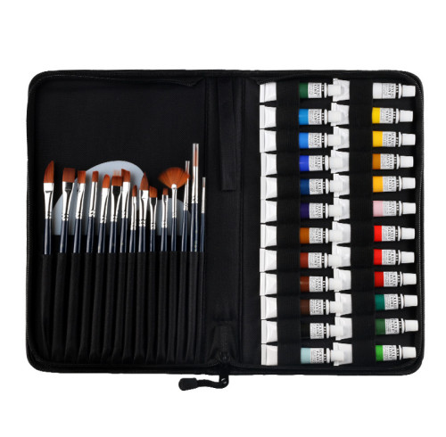 H&B 40Pcs acrylic paint kit for kid easy acrylic paintings for wholesale