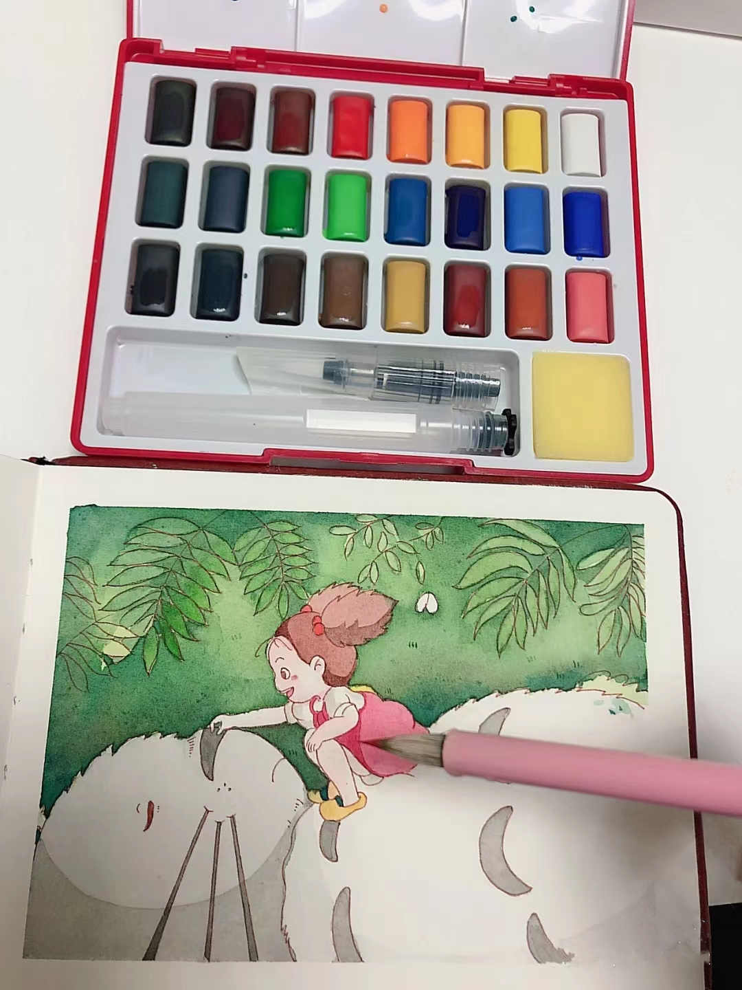 solid watercolor set