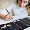 Набор цветных карандашей H&B 96, рисунок цветными карандашами для ребенка