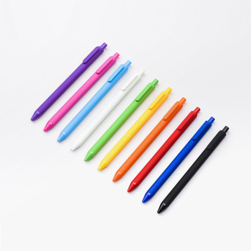 Bolígrafos de gel retráctiles Macaron de 0,5 mm y bolígrafos de regalo para material de oficina escolar