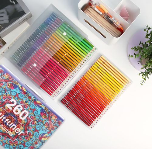 H&B China 260/520 colouring pencils set for manufacturer color pencil art