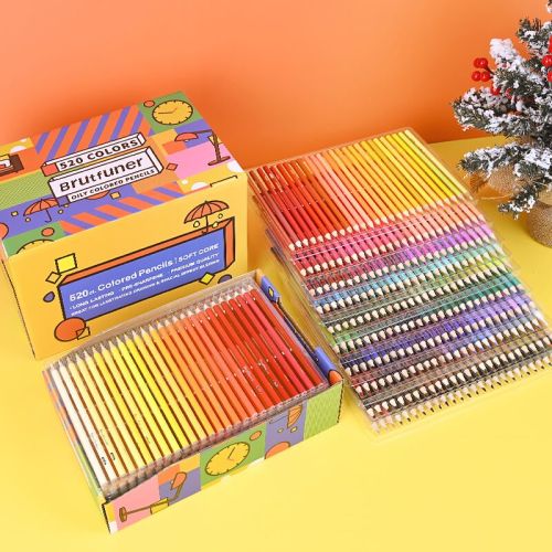 H&B China 260/520 colouring pencils set for manufacturer color pencil art