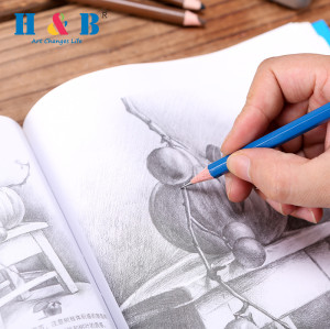 H&B35件专业便捷用于儿童素描套装，高质量品质绘画套装工具