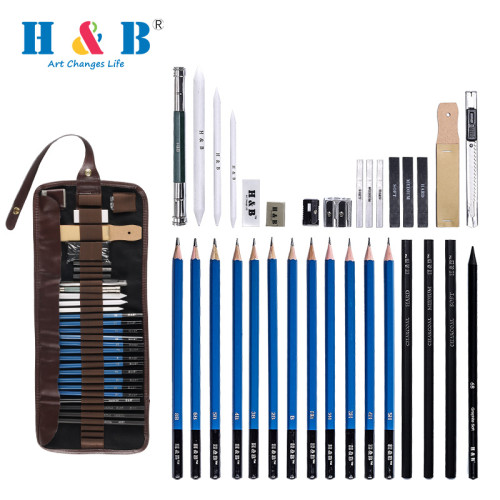 Upgrade Your Art Supplies with HB 32pcs Drawing Set - Perfect for Artists, Wholesalers, and Dealers