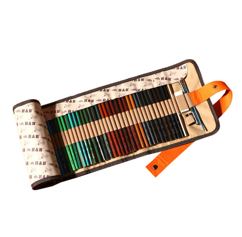 High quality 72pcs Professional water colored pencil sets bulk Carry Bag Art Painting Tool Set