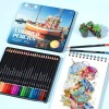 High quality 24pcs oil colored pencils drawing set and art set