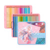 h&b 50pcs Assorted Pastel Macaron Colouring Pencils set for Adult and Arts Drawing Colored Pencils drawing set with iron box