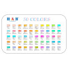 china 50pcs Assorted Pastel Macaron Colouring Pencils set manufacturerfor Adult and Arts Drawing Colored Pencils drawing set with iron box