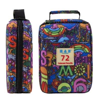 72 piezas de lápices de colores de núcleo suave de calidad y juegos de arte de lápices de colores al óleo para artistas