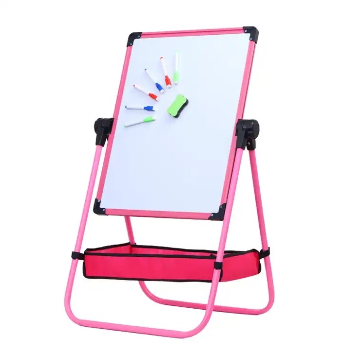 plastic drawing board kids adjustable magnetic plastic drawing board