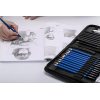 Lápiz de dibujo personalizado OEM determinado de la ventaja del dibujo del bosquejo de la ayuda de H&B China 48Pcs fijado para el niño