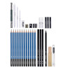 H & B 35 pcs Sketching Pencils Set for USA drawings pencil art