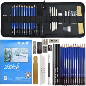Chinese painting pencil 36 pieces sketch drawing lead set OEM custom drawings pencil