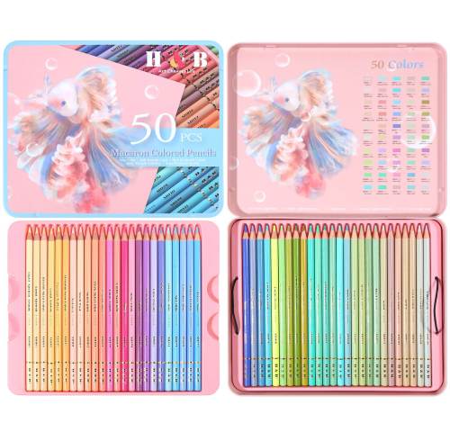 H&B Macaron Color Pencil Set Color Drawing Pencil Manufacturer color pencil art