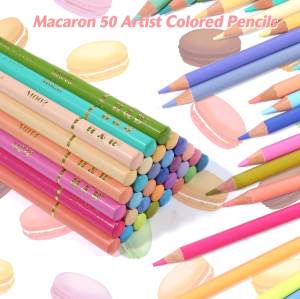 H&B 马卡龙彩色铅笔套装彩色绘图铅笔制造商彩色铅笔艺术