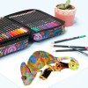 H&B 180pcs Color Pencil Set Custom Logo for kids color pencil drawing for wholasale