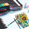 H&B 180 支彩色铅笔套装定制徽标儿童彩色铅笔绘图批发