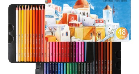 Lápices de colores OEM: Lápices de carbón de colores de núcleo suave de alta calidad H&B de 48 piezas