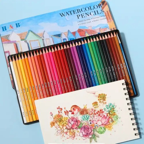 H&B-dibujo de lápiz de color profesional, 36 Uds., organizador de lápices de colores para niños, venta al por mayor