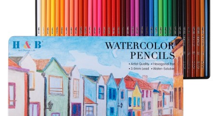 H&B-dibujo de lápiz de color profesional, 36 Uds., organizador de lápices de colores para niños, venta al por mayor