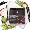 H&B 艺术供应商 12/24/36 支细线彩色笔儿童绘图笔批发
