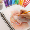 H&B, горячая распродажа, профессиональные цветные карандаши на масляной основе, 72 цвета для детей