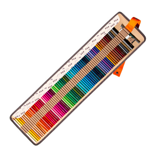 H&B hot sale professional 72colors oil based colored pencils for kid